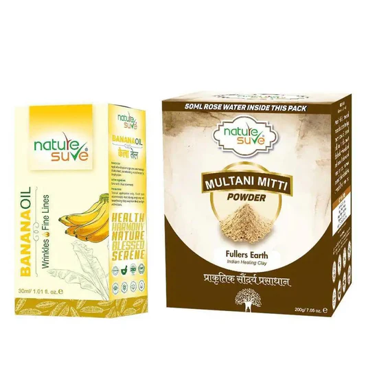 nature-sure-combo-banana-oil-30ml-and-multani-mitti-powder-200g-everteen-neud-com-1