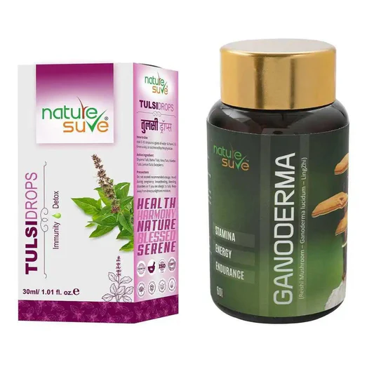 nature-sure-combo-tulsi-drops-30ml-and-ganoderma-reishi-mushroom-60-capsules-everteen-neud-com-1